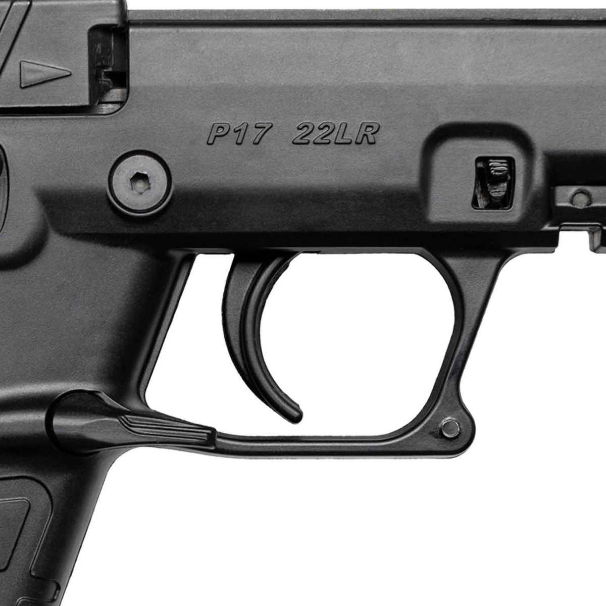 Kel-Tec P17 Threaded Barrel 22 Long Rifle 3.93in Black Pistol - 16+1 Rounds - Black Kel-Tec P17 Threaded Barrel 22 Long Rifle 3.93in Black Pistol - 16+1 Rounds - Black