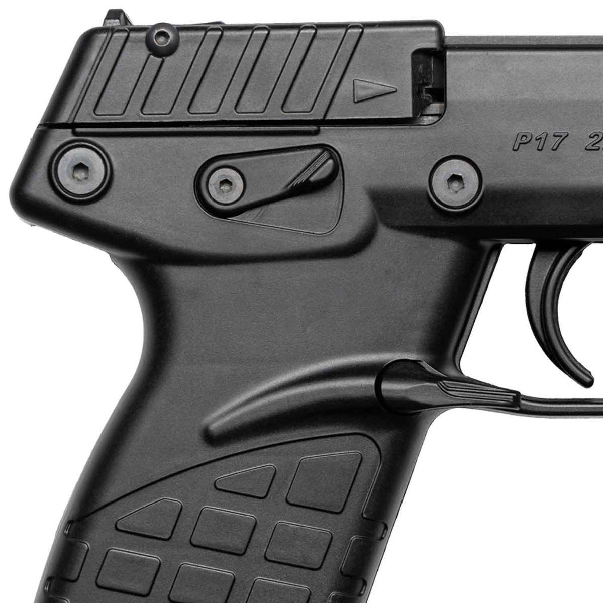 Kel-Tec P17 Threaded Barrel 22 Long Rifle 3.93in Black Pistol - 16+1 Rounds - Black Kel-Tec P17 Threaded Barrel 22 Long Rifle 3.93in Black Pistol - 16+1 Rounds - Black