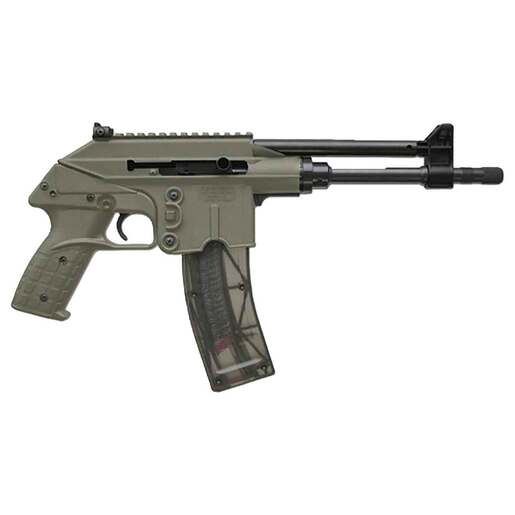 Kel-Tec PLR22 22 Long Rifle 10.5in Green Nitride Modern Sporting Pistol - 26+1 Rounds - Green image