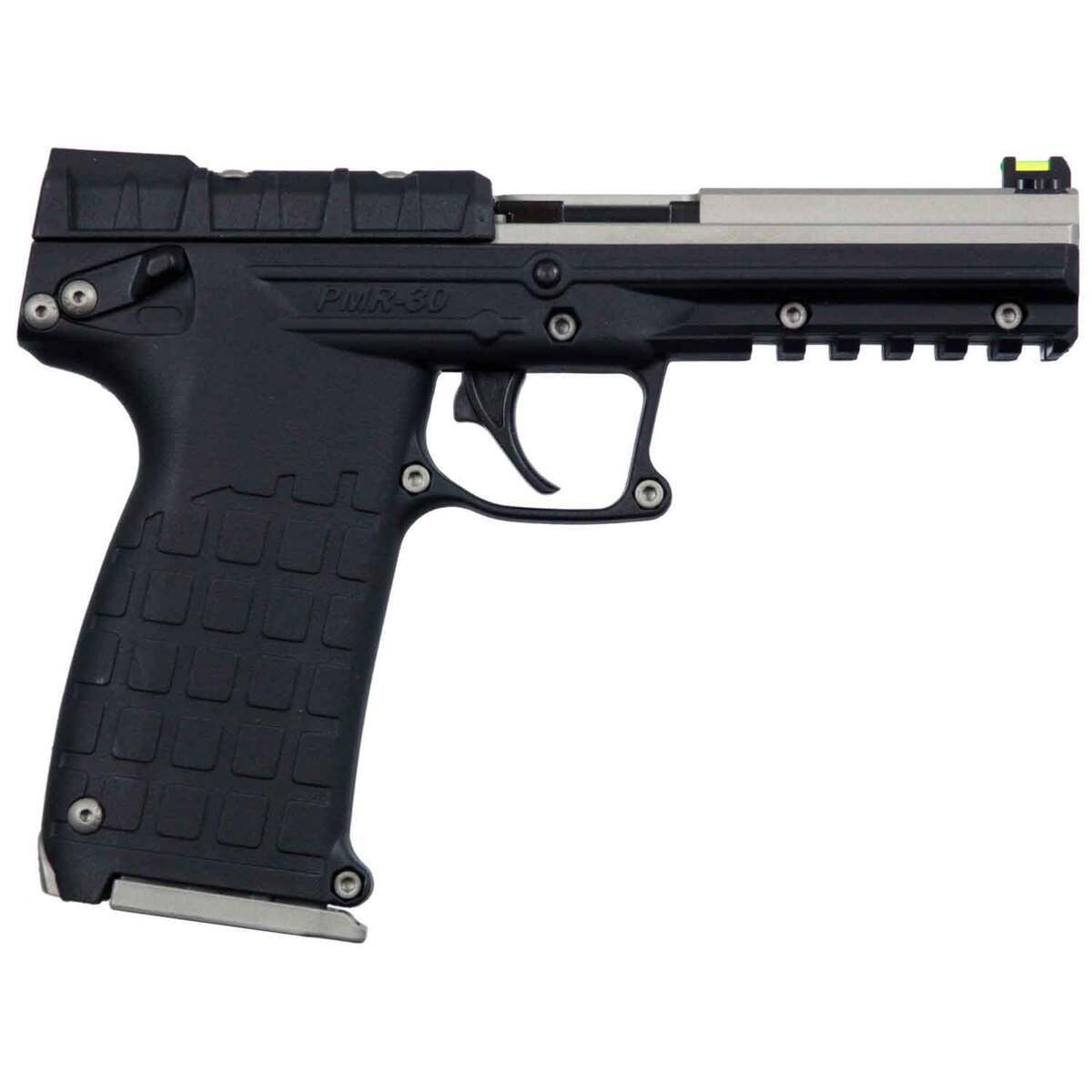Kel-Tec PMR-30 22 WMR (22 Mag) 4.9in Black/Titanium Cerakote Pistol - 30+1 Rounds - Black Kel-Tec PMR-30 22 WMR (22 Mag) 4.9in Black/Titanium Cerakote Pistol - 30+1 Rounds - Black