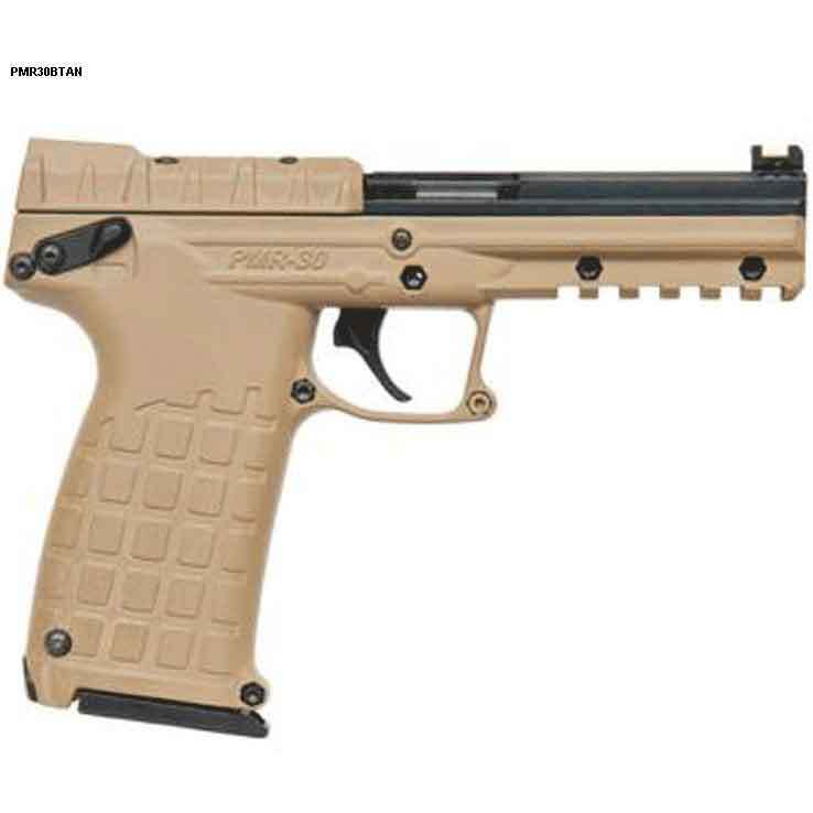 Kel-Tec PMR-30 22 WMR (22 Mag) 4.3in Tan/Black Pistol - 30+1 Rounds - Tan Kel-Tec PMR-30 22 WMR (22 Mag) 4.3in Tan/Black Pistol - 30+1 Rounds - Tan