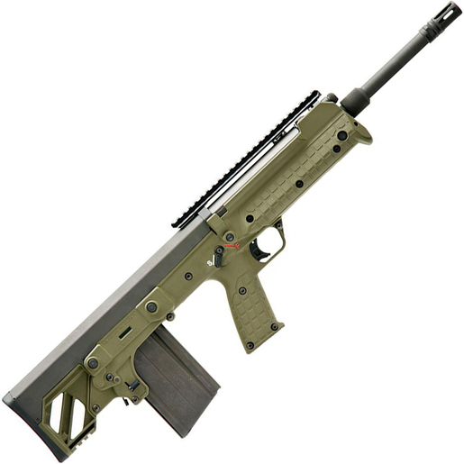 Kel-Tec RFB 308 Winchester 24in Black/Green Cerakote Semi Automatic Modern Sporting Rifle - 20+1 Rounds - Green image