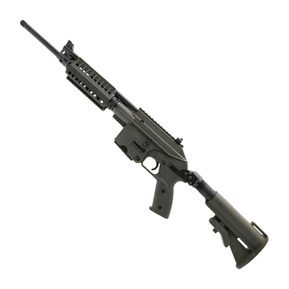 Kel-Tec SU16E 223 Remington 16in OD Green Semi Automatic Modern Sporting Rifle - 10+1 Rounds - Green Kel-Tec SU16E 223 Remington 16in OD Green Semi Automatic Modern Sporting Rifle - 10+1 Rounds - Green