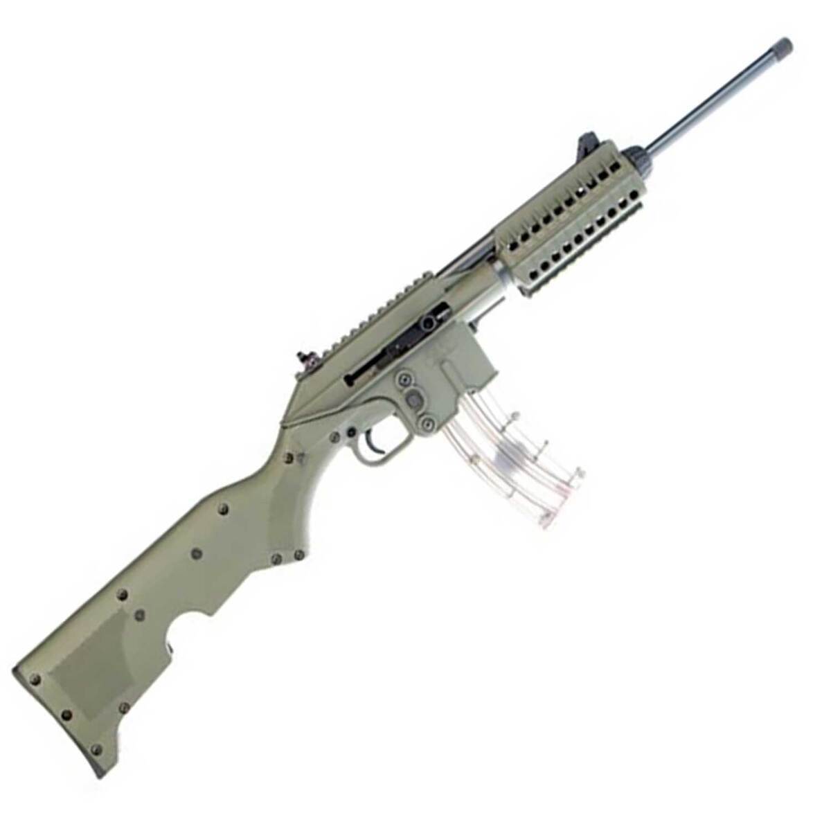 Kel-Tec SU22C 22 Long Rifle 16in OD Green/Blued Semi Automatic Modern Sporting Rifle - 26+1 Rounds - Green Kel-Tec SU22C 22 Long Rifle 16in OD Green/Blued Semi Automatic Modern Sporting Rifle - 26+1 Rounds - Green