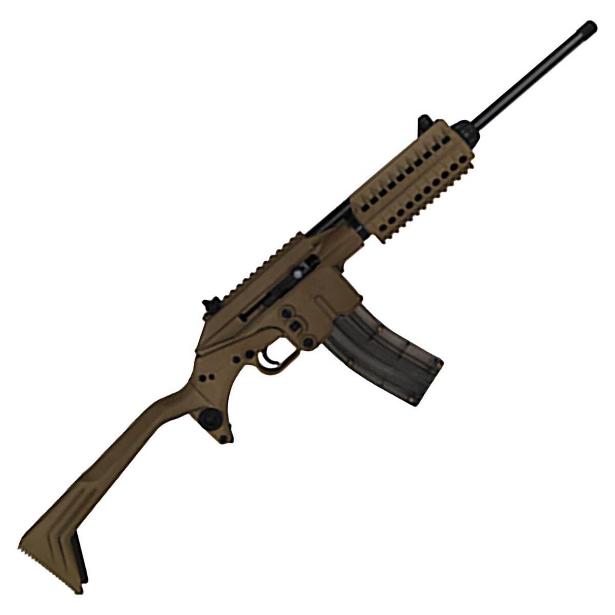 Kel-Tec SU22C 22 Long Rifle 16in Tan Semi Automatic Modern Sporting Rifle - 26+1 Rounds - Tan Kel-Tec SU22C 22 Long Rifle 16in Tan Semi Automatic Modern Sporting Rifle - 26+1 Rounds - Tan