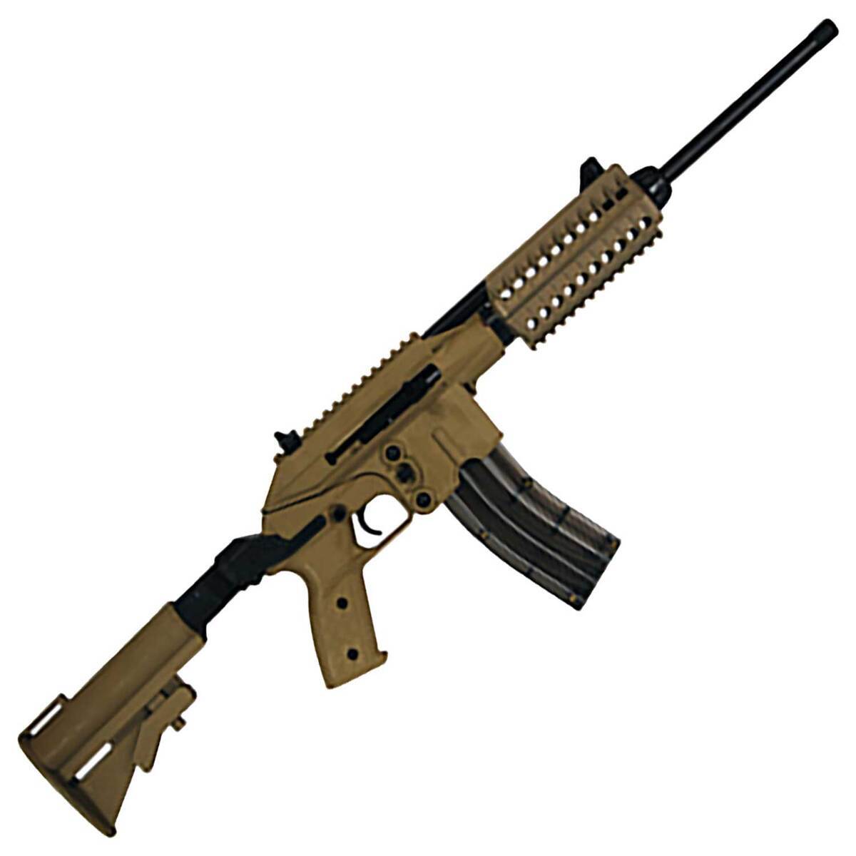 Kel-Tec SU22E 22 Long Rifle 16in Tan Semi Automatic Modern Sporting ...