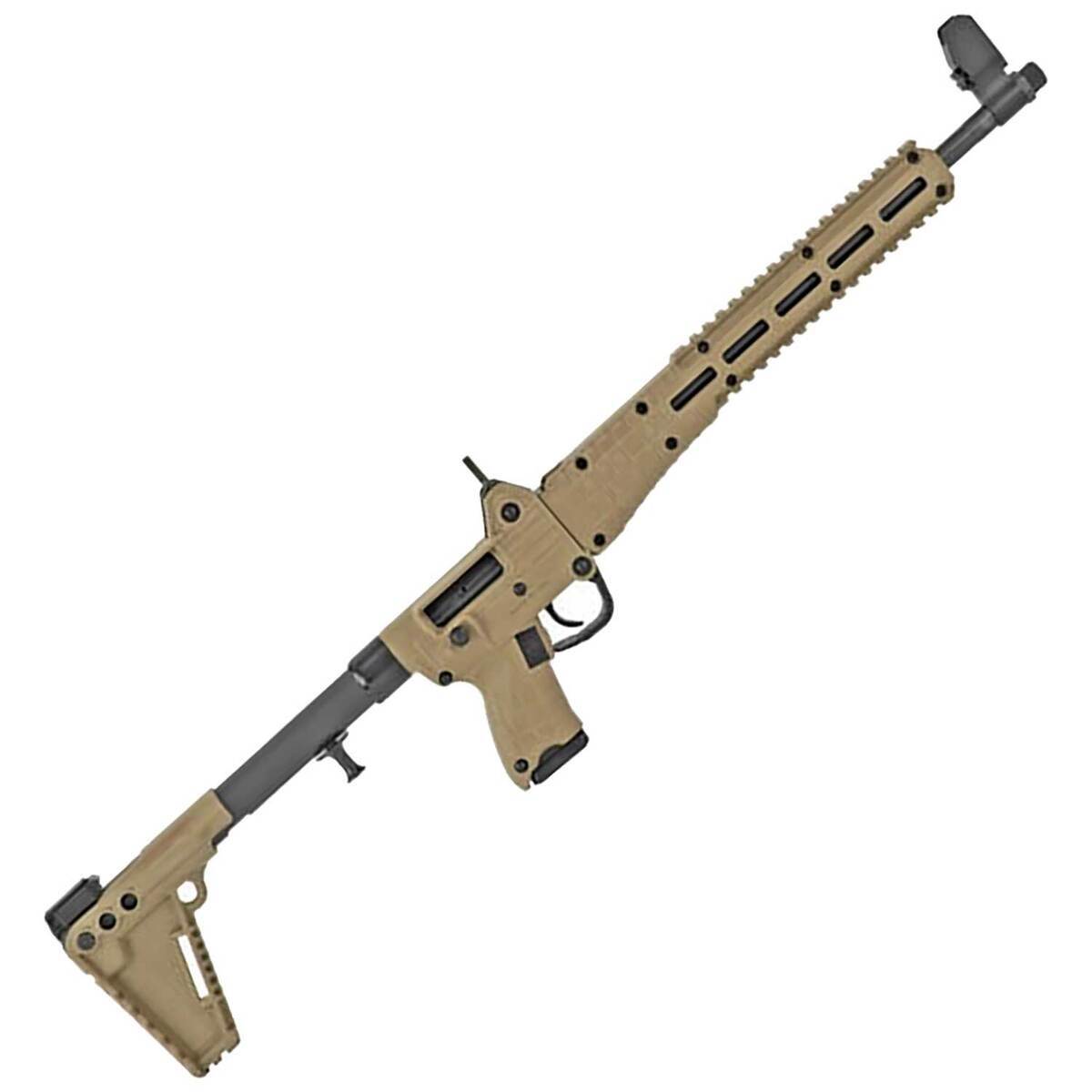 Kel-Tec Sub 2000 9mm Luger 16.25in Tan Semi Automatic Modern Sporting Rifle - 10+1 Rounds - Tan Kel-Tec Sub 2000 9mm Luger 16.25in Tan Semi Automatic Modern Sporting Rifle - 10+1 Rounds - Tan