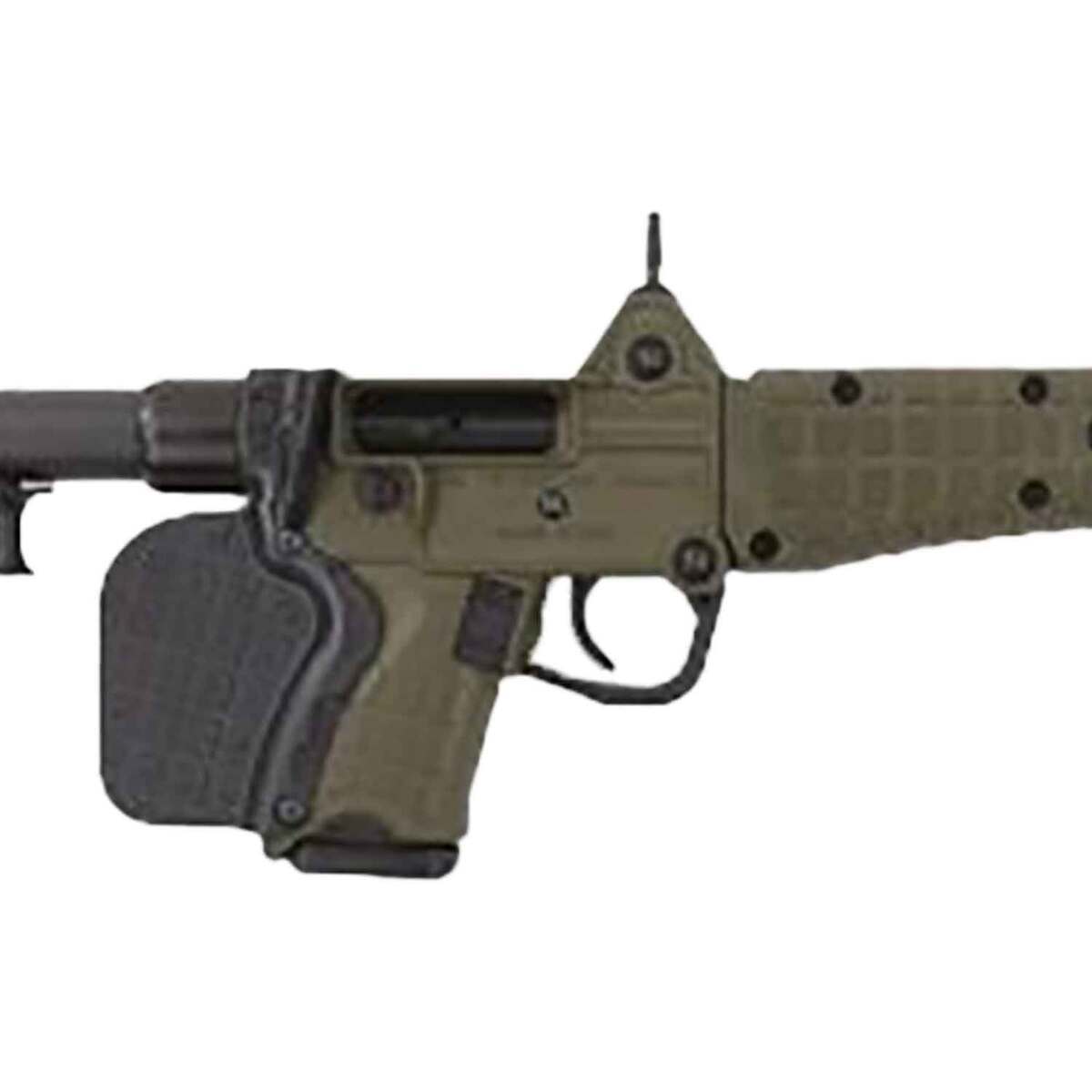 Kel-Tec Sub 2000 9mm Luger 16in Blued/Green Semi Automatic Modern Sporting Rifle - 10+1 Rounds - Green Kel-Tec Sub 2000 9mm Luger 16in Blued/Green Semi Automatic Modern Sporting Rifle - 10+1 Rounds - Green