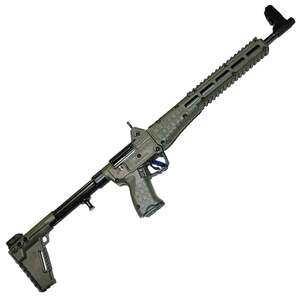 Kel-Tec Sub2000 G2 40 S&W 16in Stainless/Green Semi Automatic Modern Sporting Rifle - 10+1 Rounds