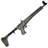 Kel-Tec Sub2000 G2 40 S&W 16in Stainless/Green Semi Automatic Modern Sporting Rifle - 10+1 Rounds - Green