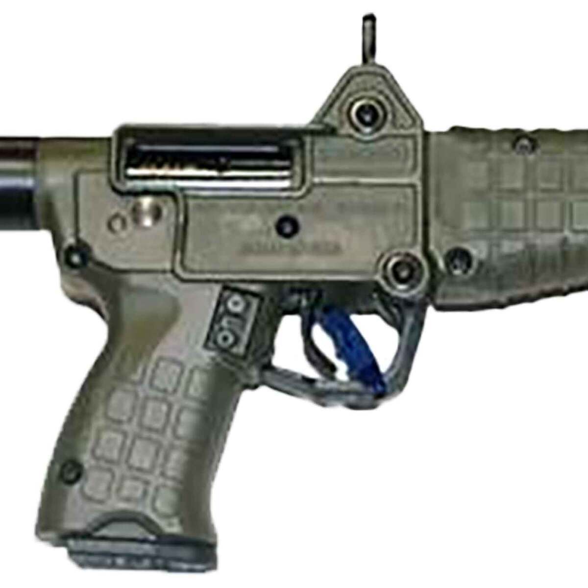 Kel-Tec Sub2000 G2 40 S&W 16in Stainless/Green Semi Automatic Modern Sporting Rifle - 10+1 Rounds - Green Kel-Tec Sub2000 G2 40 S&W 16in Stainless/Green Semi Automatic Modern Sporting Rifle - 10+1 Rounds - Green