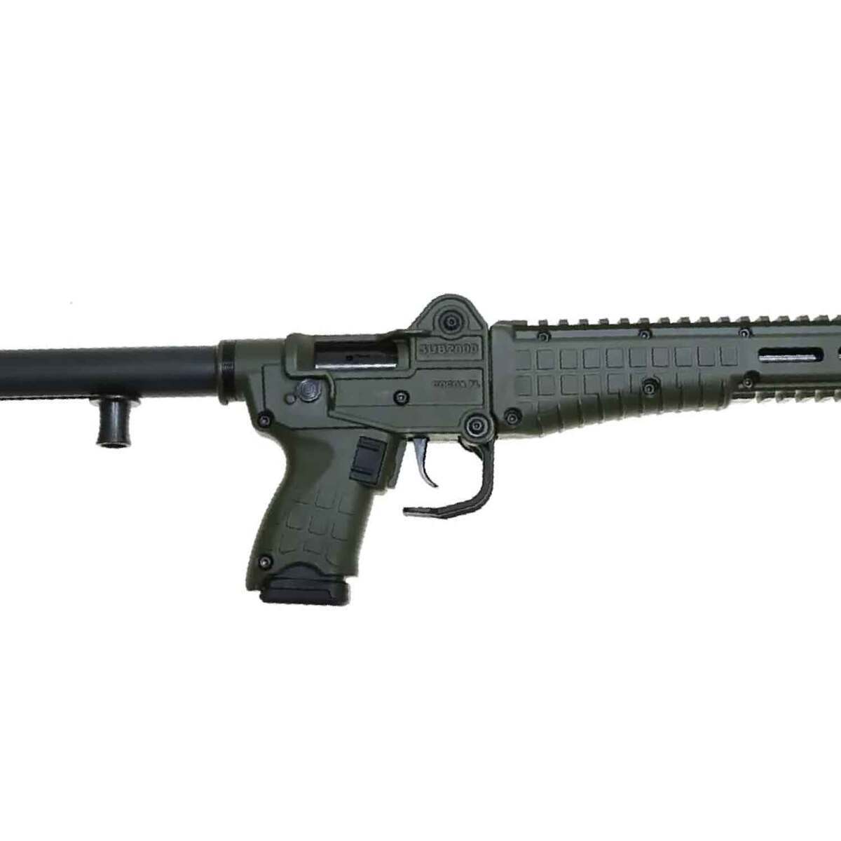 Kel-Tec SUB2000 GEN3 9mm Luger 16.15in Green Semi Automatic Modern Sporting Rifle - 15+1 Rounds - Green Kel-Tec SUB2000 GEN3 9mm Luger 16.15in Green Semi Automatic Modern Sporting Rifle - 15+1 Rounds - Green
