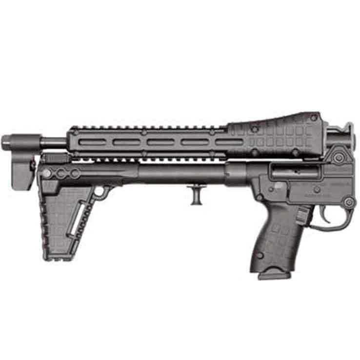 Kel-Tec SUB2000 Glock 17 Magazine 9mm Luger 16.25in Black Semi Automatic Rifle - 17+1 Rounds - Black Kel-Tec SUB2000 Glock 17 Magazine 9mm Luger 16.25in Black Semi Automatic Rifle - 17+1 Rounds - Black