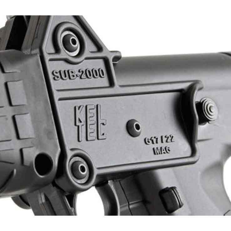 Kel-Tec SUB2000 Glock 17 Magazine 9mm Luger 16.25in Black Semi Automatic Rifle - 17+1 Rounds - Black Kel-Tec SUB2000 Glock 17 Magazine 9mm Luger 16.25in Black Semi Automatic Rifle - 17+1 Rounds - Black