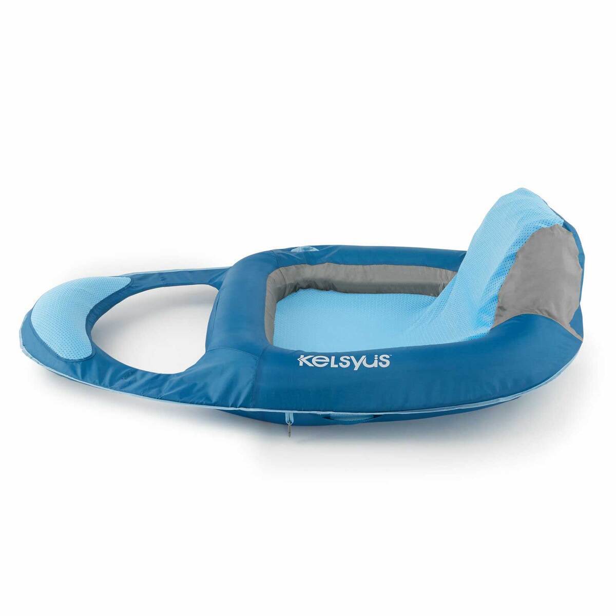 Kelsyus Floating Chaise 1 Person Pool Lounger - Blue Kelsyus Floating Chaise 1 Person Pool Lounger - Blue