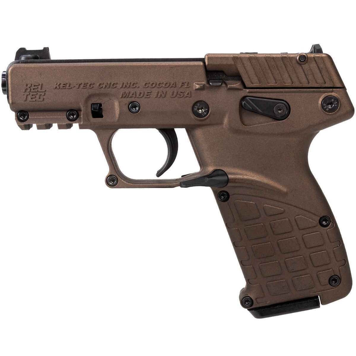Kel-Tec P17 22 Long Rifle 3.8in Burnt Bronze Cerakote Pistol - 16+1 Rounds - Brown Kel-Tec P17 22 Long Rifle 3.8in Burnt Bronze Cerakote Pistol - 16+1 Rounds - Brown