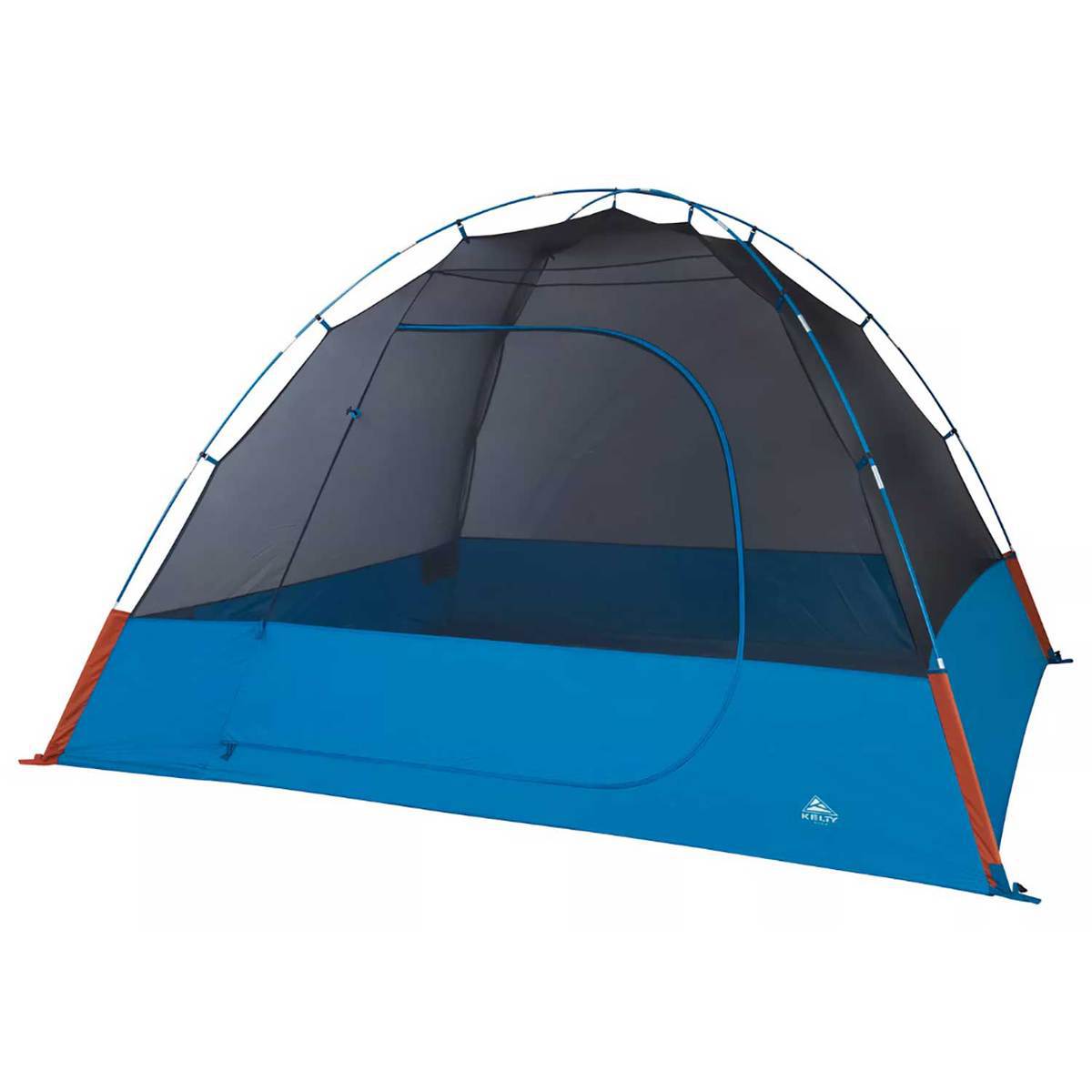 Kelty Bodie 6 6-Person Camping Tent - Tan/Blue - Tan/Blue Kelty Bodie 6 6-Person Camping Tent - Tan/Blue - Tan/Blue