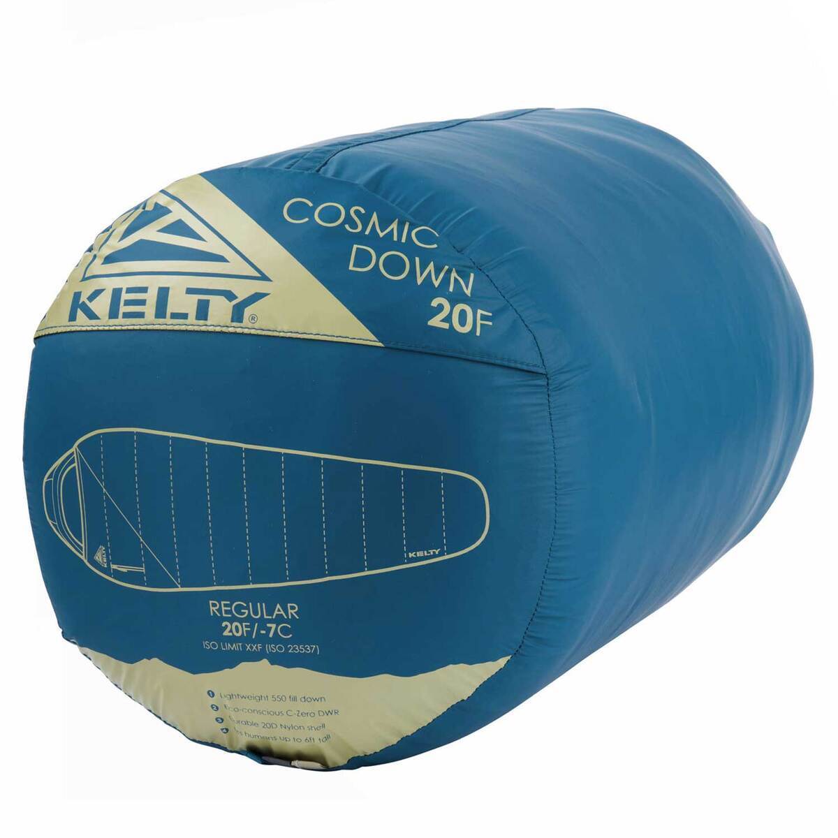 Kelty Cosmic 20 Degree Regular Mummy Sleeping Bag - Deep Teal - Deep Teal Regular Kelty Cosmic 20 Degree Regular Mummy Sleeping Bag - Deep Teal - Deep Teal Regular