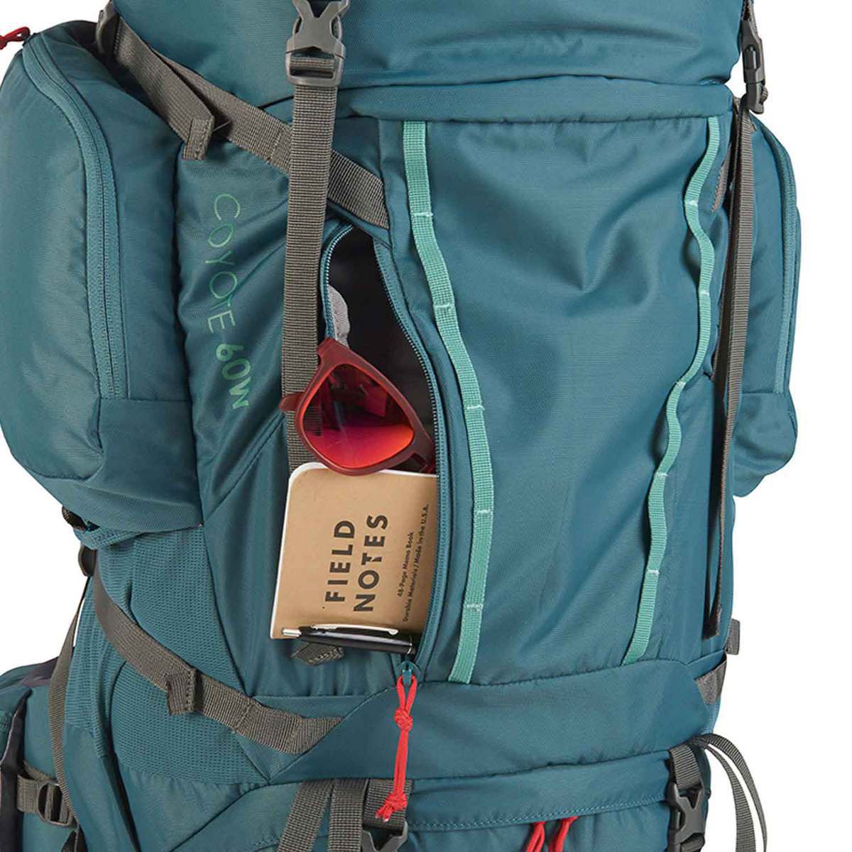 Kelty Coyote 60 Liter Women's Backpacking Pack - Hydro/Malachite - Hydro/Malachite Kelty Coyote 60 Liter Women's Backpacking Pack - Hydro/Malachite - Hydro/Malachite