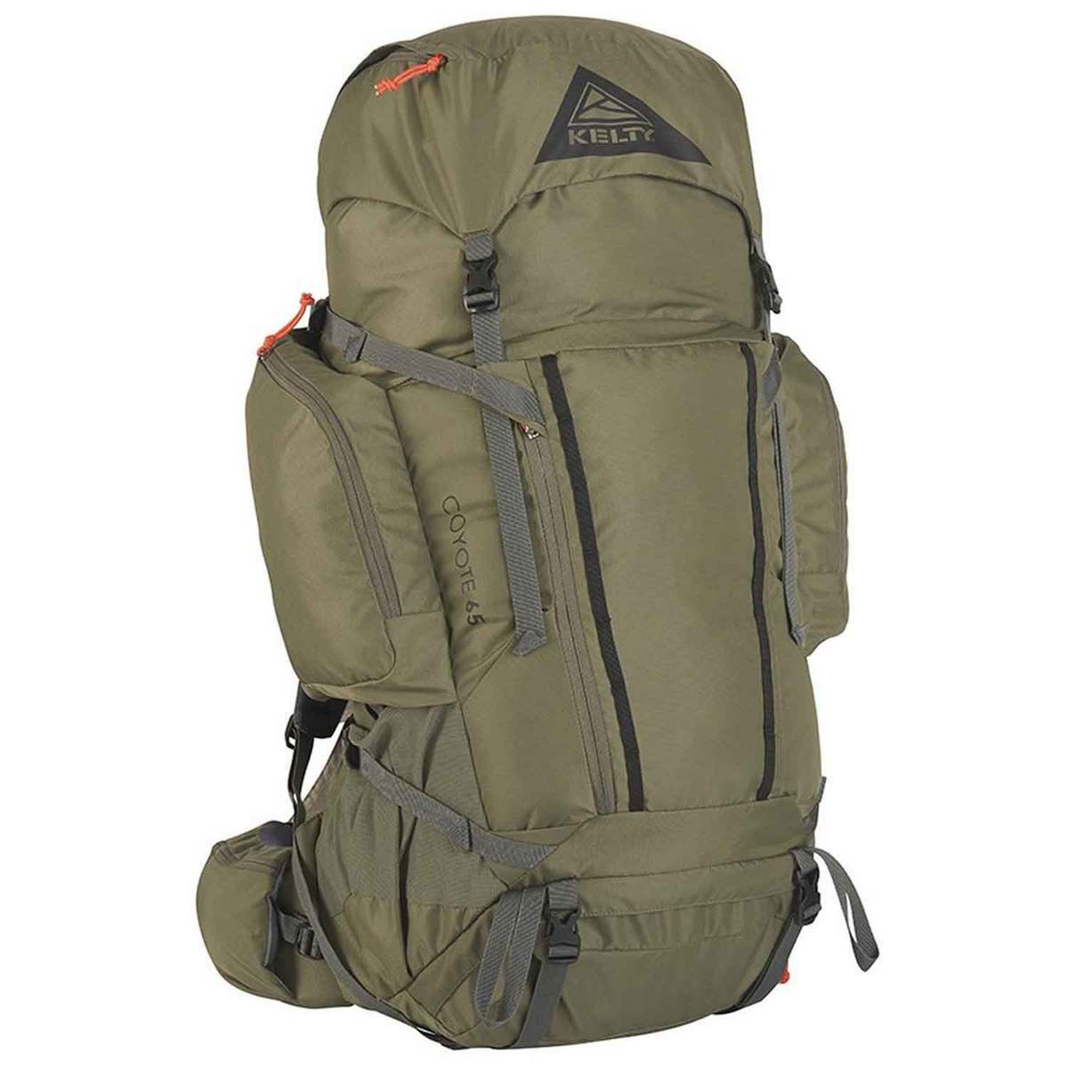 Kelty Coyote 65 Backpack - Burnt Olive - Burnt Olive Kelty Coyote 65 Backpack - Burnt Olive - Burnt Olive