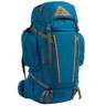 Kelty Coyote 65 Liter Men's Backpacking Pack - Lyons Blue/Golden Oak - Lyons Blue/Golden Oak