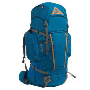 Kelty Coyote 85 Liter Backpacking Pack - Lyons Blue/Golden Oak    