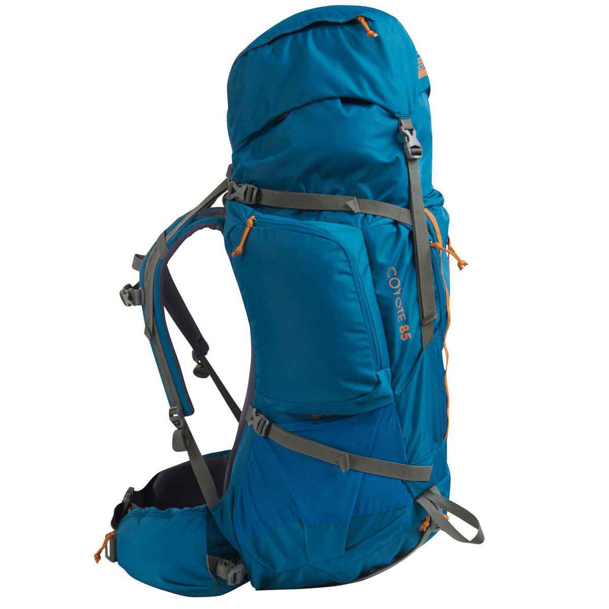 Kelty Coyote 85 Liter Backpacking Pack - Lyons Blue/Golden Oak - Lyons Blue/Golden Oak Kelty Coyote 85 Liter Backpacking Pack - Lyons Blue/Golden Oak - Lyons Blue/Golden Oak