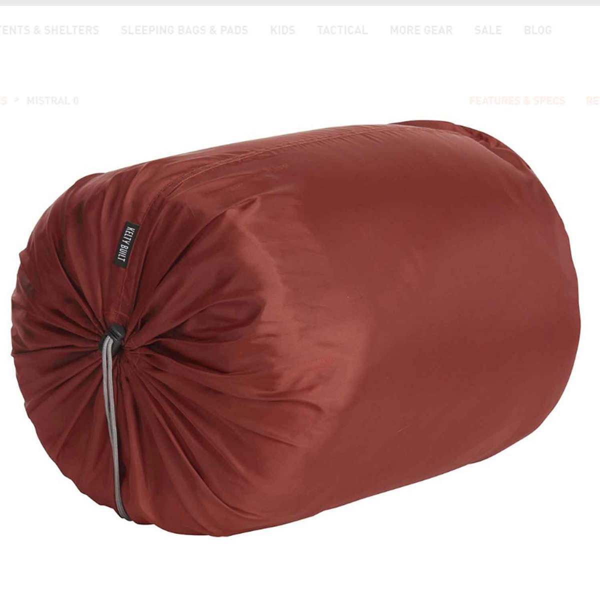 Kelty Mistral 0 Degree Long Mummy Sleeping Bag - Red/Orange - Red/Orange Long Kelty Mistral 0 Degree Long Mummy Sleeping Bag - Red/Orange - Red/Orange Long