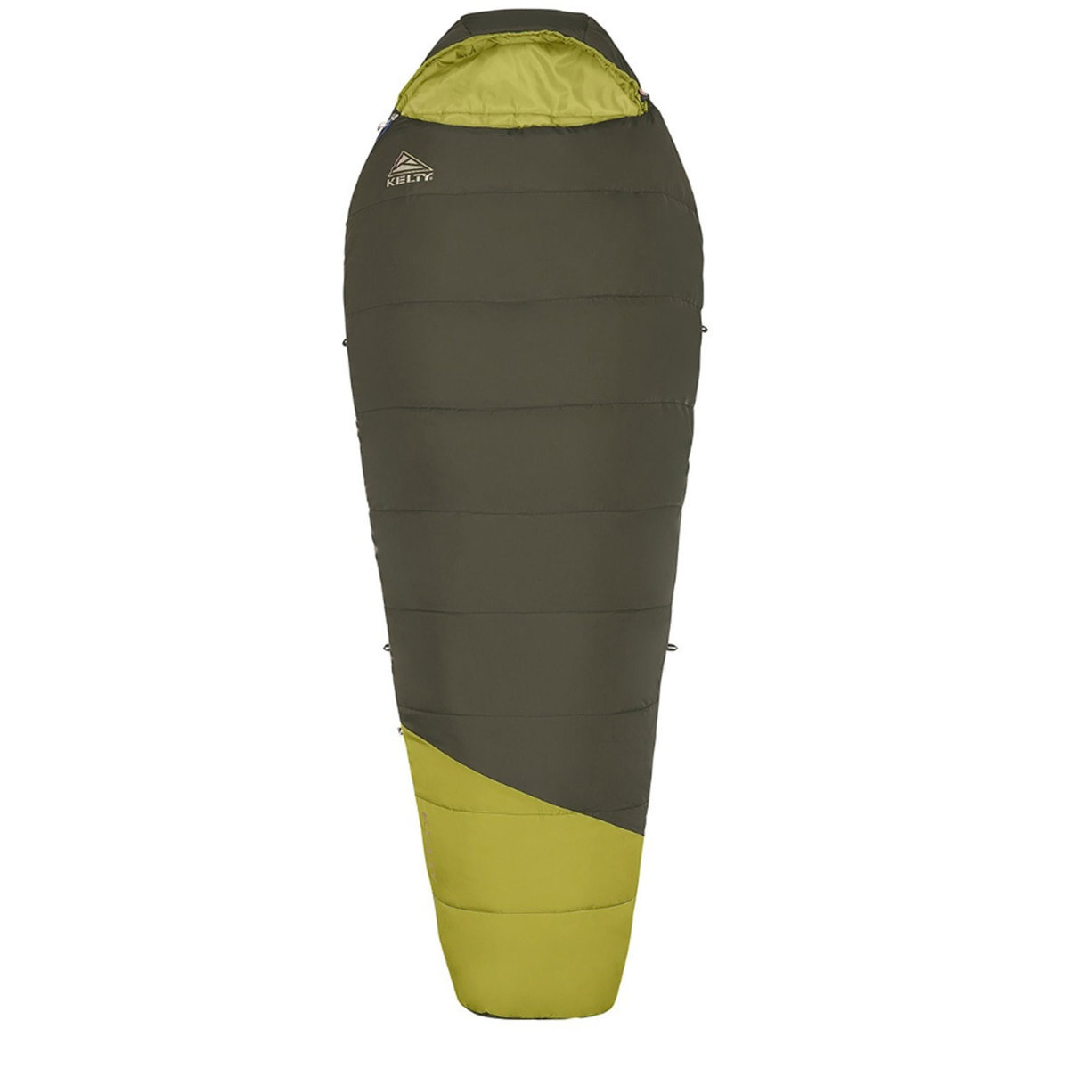 Kelty Mistral 40 Degree Long Mummy Sleeping Bag - Green - Green Long Kelty Mistral 40 Degree Long Mummy Sleeping Bag - Green - Green Long