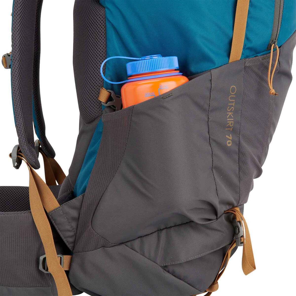 Kelty Outskirt 70 Liter Backpacking Pack - Lyons Blue/Beluga - Lyons Blue/Beluga Kelty Outskirt 70 Liter Backpacking Pack - Lyons Blue/Beluga - Lyons Blue/Beluga