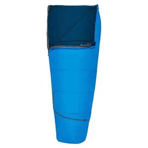 Kelty Rambler 50 Degree Long Semi Rectangular Sleeping Bag - Paradise Blue