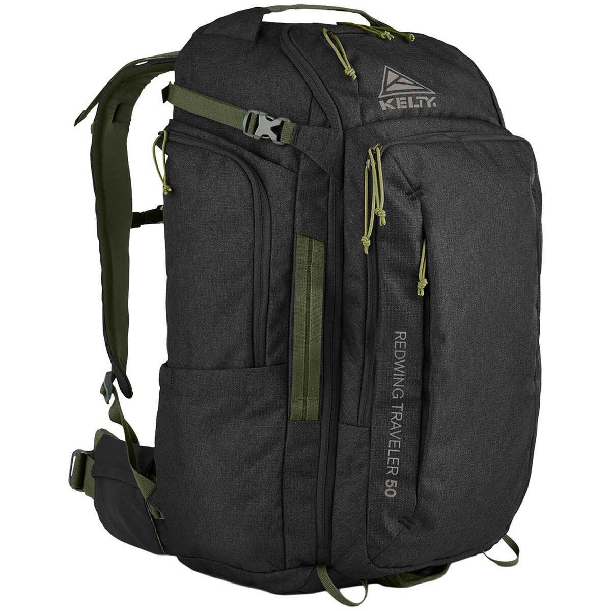 kelty backpack for elk hunting Glendale 105L Duck Green/Gingerbread and multiple pockets for organization Redwing Traveler 50 Burnt Olive