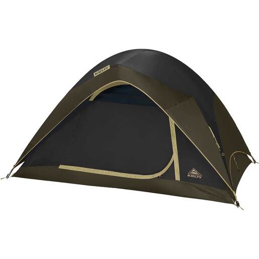 Kelty Time Out 6-Person Camping Tent - Brown/Black - Brown/Black