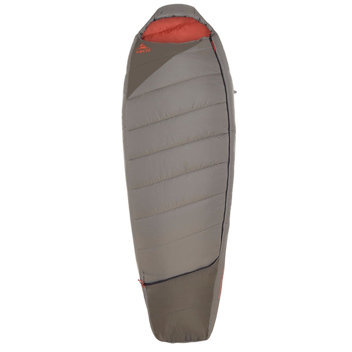 Kelty Tuck 0 Degree Regular Mummy Sleeping Bag - Gray - Gray Regular Kelty Tuck 0 Degree Regular Mummy Sleeping Bag - Gray - Gray Regular