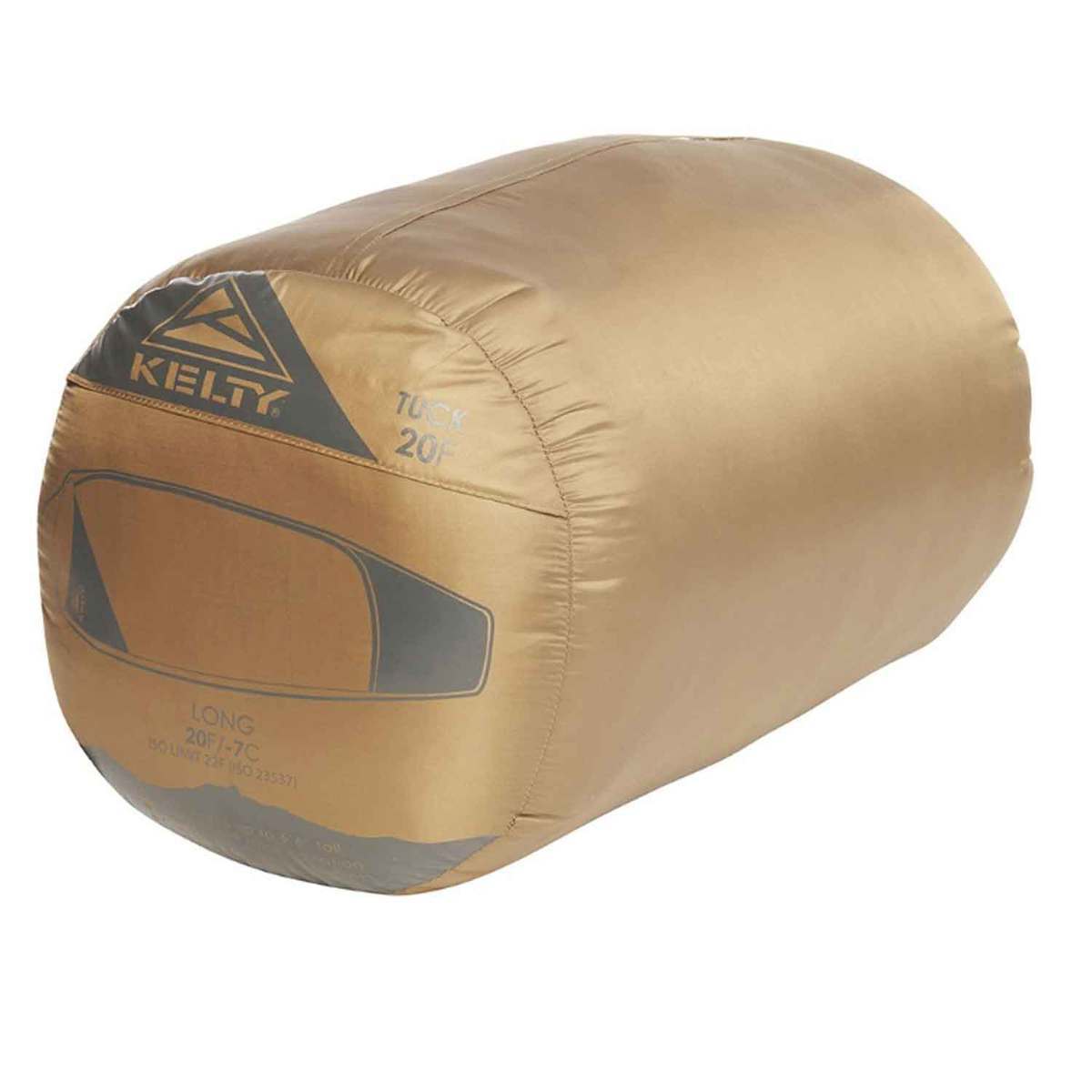 Kelty Tuck 20 Degree Long Mummy Sleeping Bag - Tan - Tan Long Kelty Tuck 20 Degree Long Mummy Sleeping Bag - Tan - Tan Long