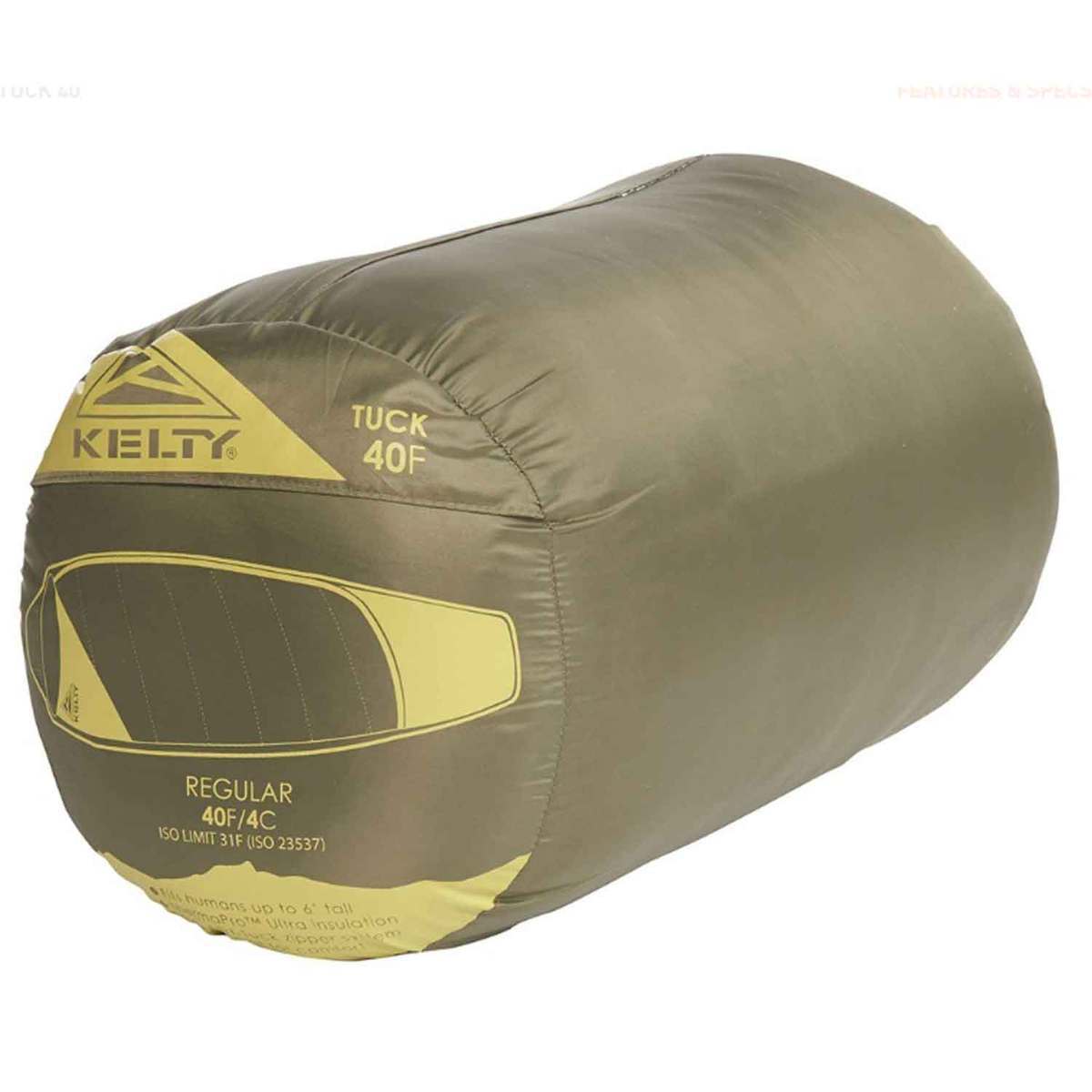 Kelty Tuck 40 Degree Long Mummy Sleeping Bag - Grape Leaf - Grape Leaf Long Kelty Tuck 40 Degree Long Mummy Sleeping Bag - Grape Leaf - Grape Leaf Long