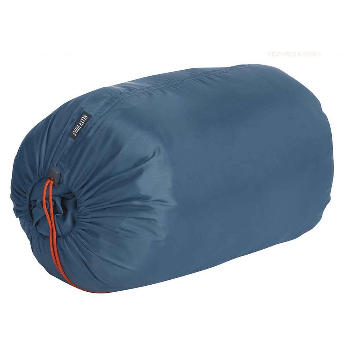 Kelty Women's Mistral 20 Degree Regular Mummy Sleeping Bag - Blue - Blue Regular Kelty Women's Mistral 20 Degree Regular Mummy Sleeping Bag - Blue - Blue Regular