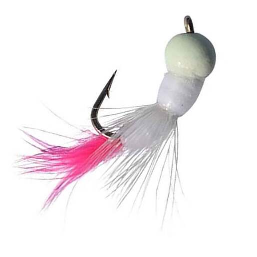Kenders Tungsten Akua Flare Skirted Jig - Silver/Red/White/Blue 8