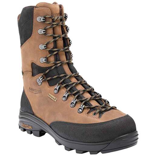 Kenetrek Men's Elevated Extreme 10in Insulated Windtex Waterproof Hunting Boots - Brown 8