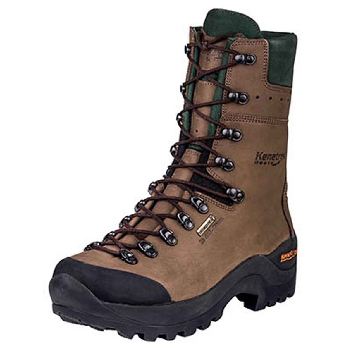 Kenetrek Men's Mountain Guide 10in 400g Insulated Waterproof Hunting Boots - Brown - Size 13 - Brown 13 Kenetrek Men's Mountain Guide 10in 400g Insulated Waterproof Hunting Boots - Brown - Size 13 - Brown 13