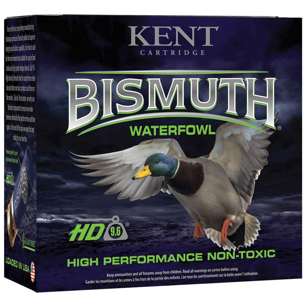 Kent Bismuth 12 Gauge 3-1/2in #4 1-1/2oz Waterfowl Shotshells - 25 Rounds Kent Bismuth 12 Gauge 3-1/2in #4 1-1/2oz Waterfowl Shotshells - 25 Rounds