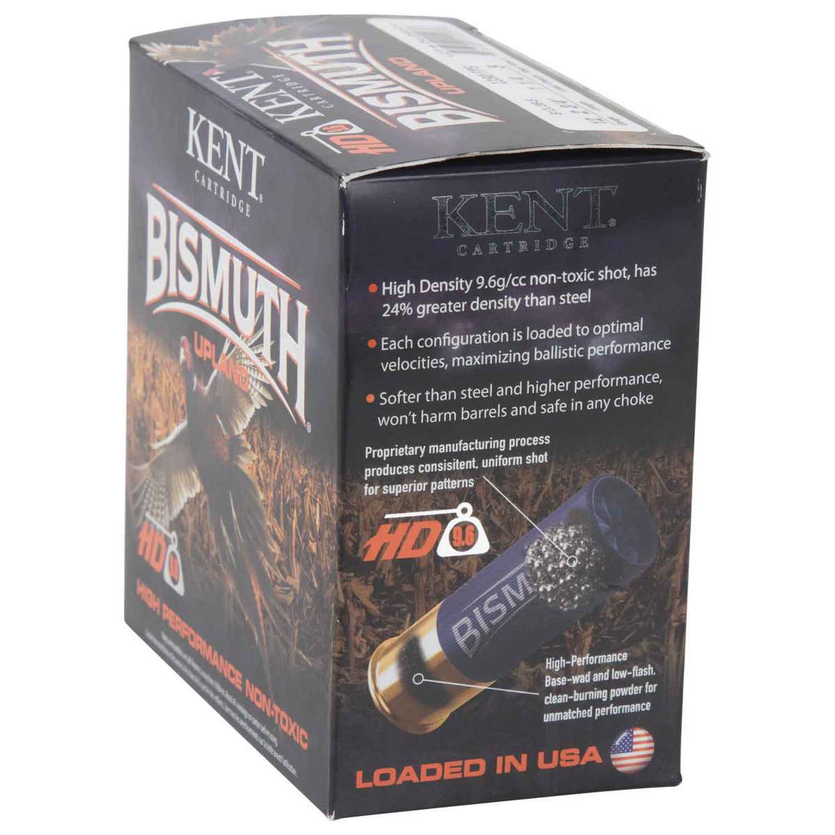 Kent Bismuth High Performance 12 Gauge 2-3/4in #5 1-1/4oz Upland Shotshells - 25 Rounds Kent Bismuth High Performance 12 Gauge 2-3/4in #5 1-1/4oz Upland Shotshells - 25 Rounds