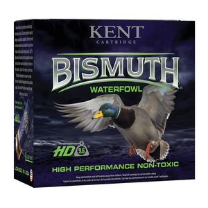 Kent Bismuth High Performance 20 Gauge 3in #4 1oz Waterfowl Shotgun Shells - 25 Rounds Kent Bismuth High Performance 20 Gauge 3in #4 1oz Waterfowl Shotgun Shells - 25 Rounds