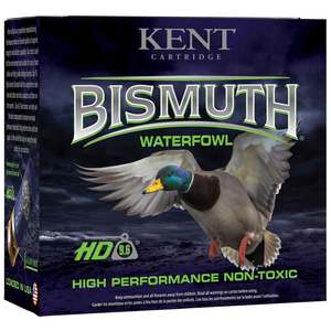 Kent Bismuth Waterfowl 12 Gauge 3in #2 1-1/2oz High Performance Non-Toxic Shotshells - 25 Rounds