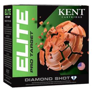 Kent Cartridge Elite Pro Target 12 Gauge 2-3/4in #8 1-1/8oz Target Shotshells - 25 Rounds