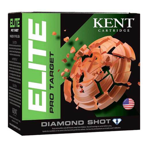 Kent Cartridge Elite Pro Target 20 Gauge 2-3/4in #7.5 7/8oz Target Shotshells – 25 Rounds – #7.5