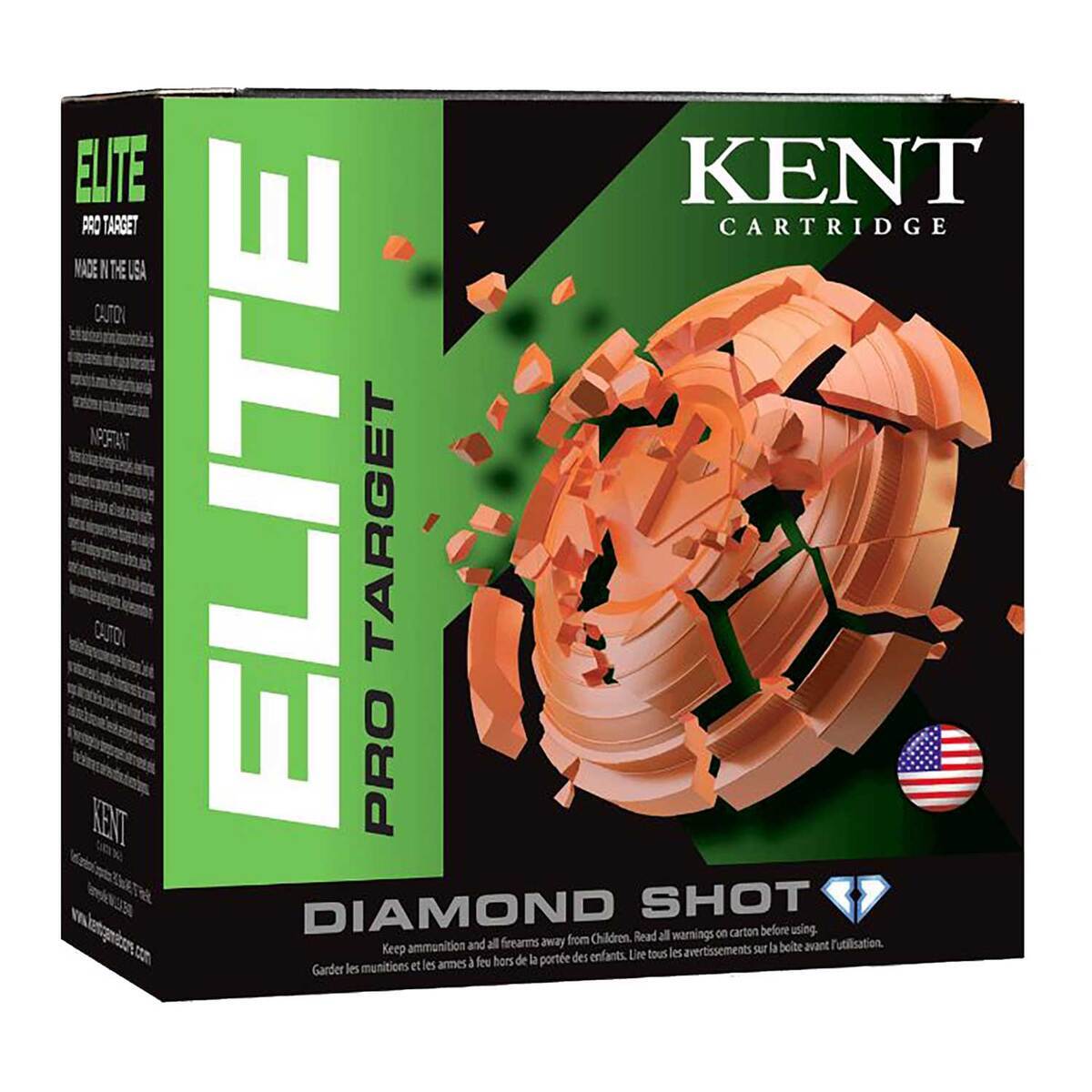 Kent Shotshells Kent Cartridge Elite Pro Target 20 Gauge 2-3/4in #8 7/8oz Target ...