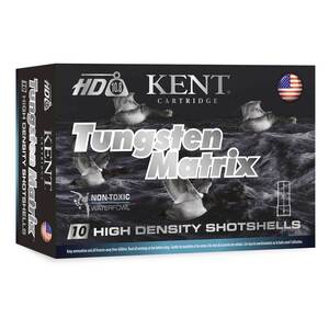 Kent Cartridge Tungsten Matrix 12 Gauge 2-3/4in #5 1-3/8oz Waterfowl Shotshells - 10 Rounds