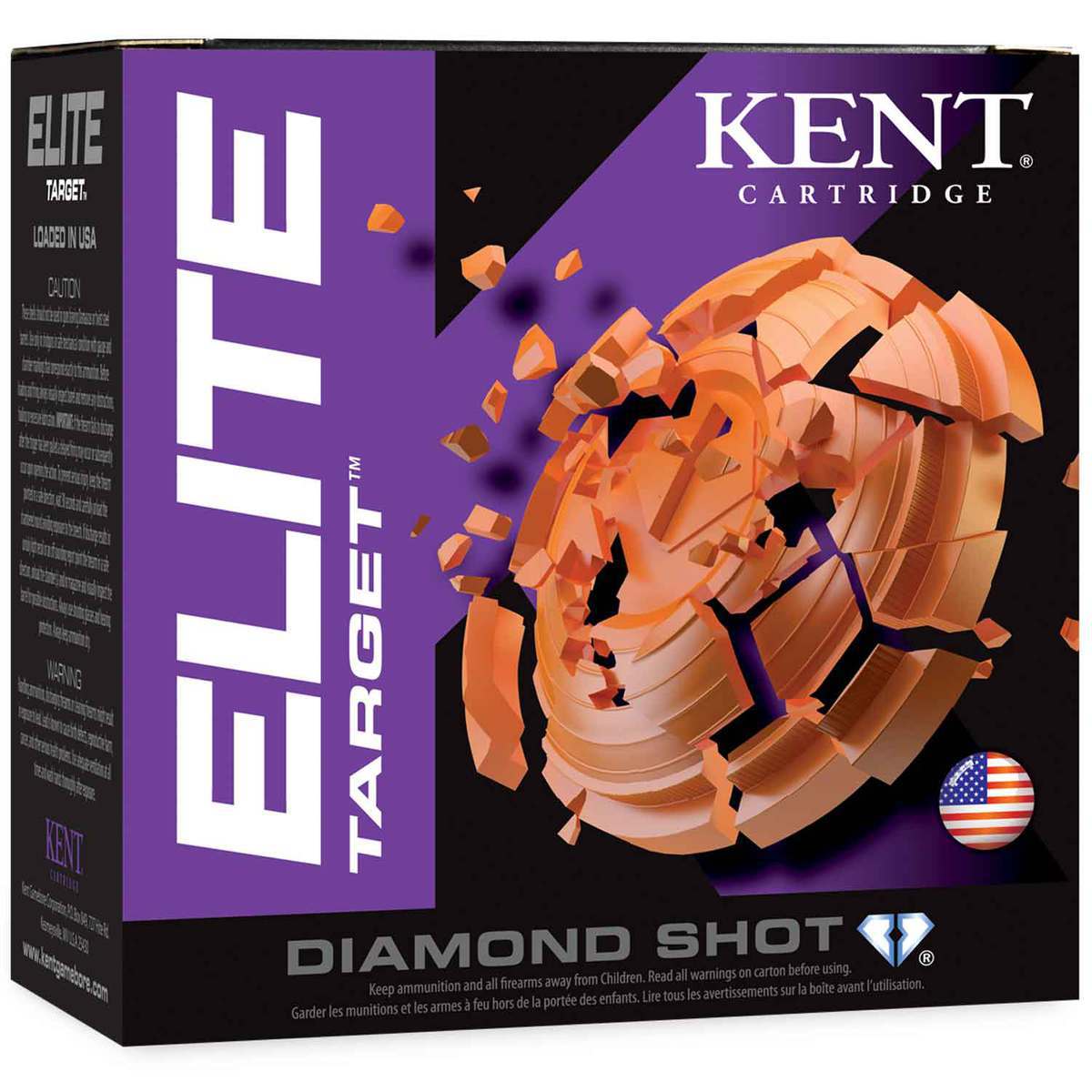 Kent Elite Target 12ga 2-3/4in #9 1oz Training Shotshells - 25 Rounds Kent Elite Target 12ga 2-3/4in #9 1oz Training Shotshells - 25 Rounds