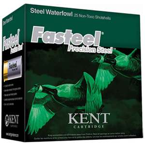 Kent Fasteel Precision Steel 12 Gauge 3in #2 1.375oz Waterfowl Shotshells - 25 Rounds